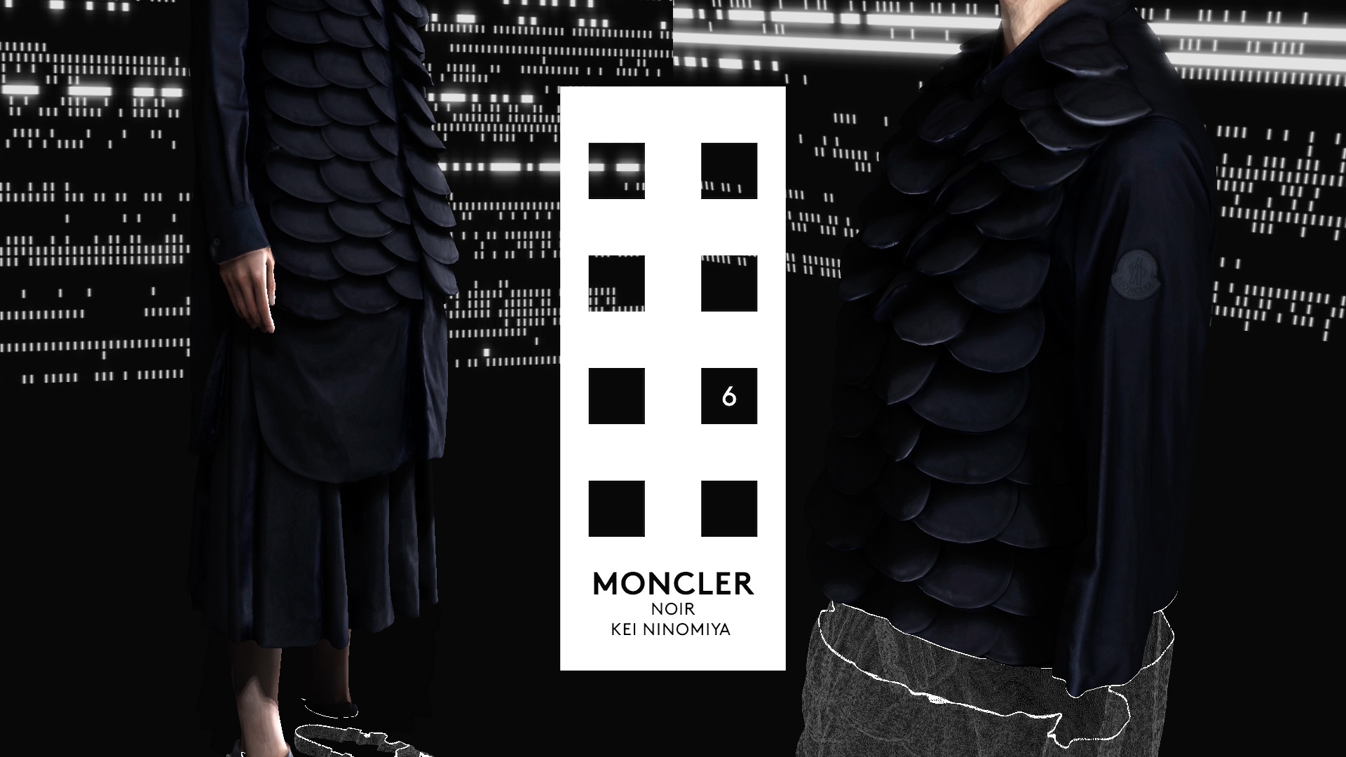 Moncler × Noir Kei Ninomiya - MONCLER GENIUS 6 — 8